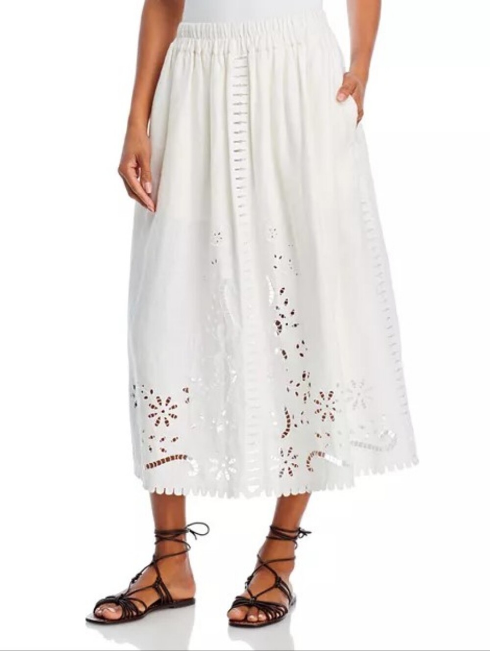 Sea New York Liat Cotton Skirt Size Medium
